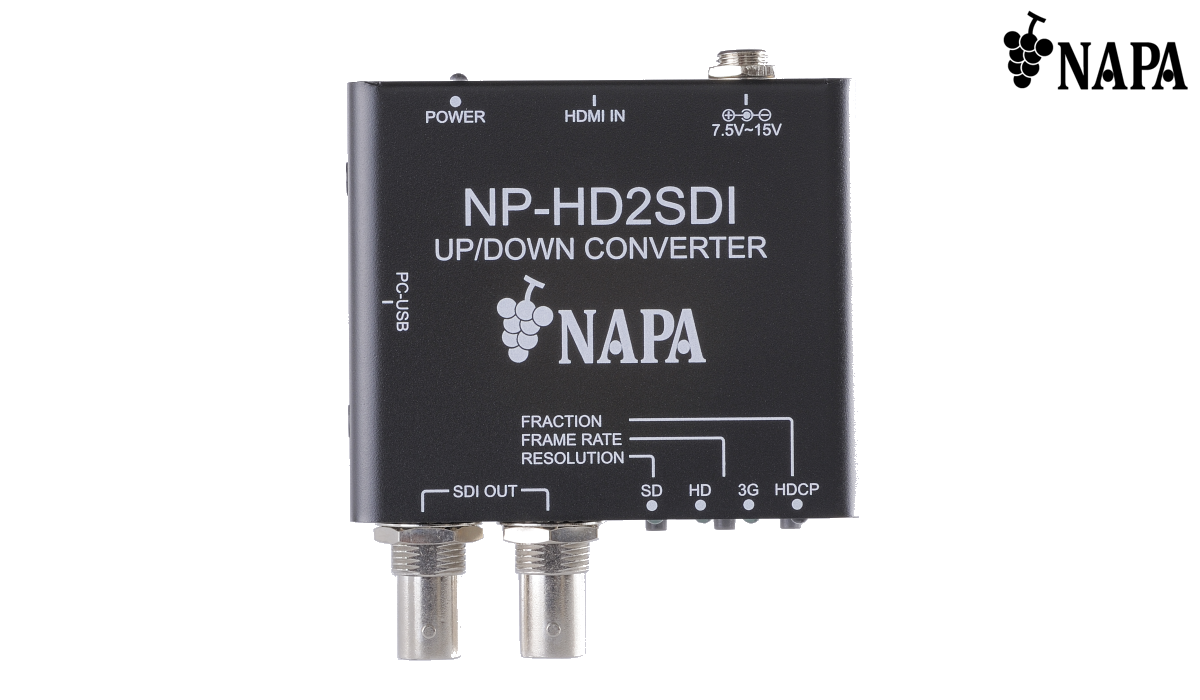 NP-HD2SDI 3G/HD/SD-SDI対応 HDMI to SDIコンバーター | 株式会社アイ
