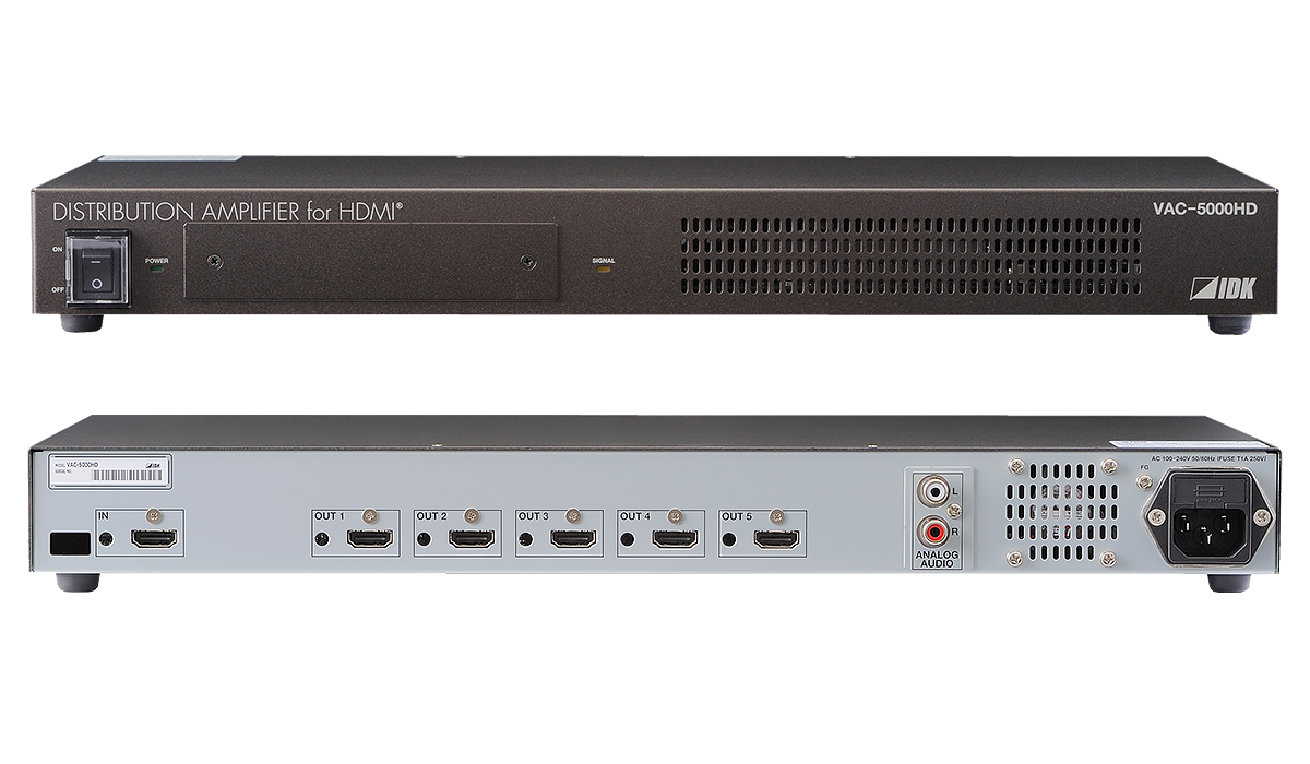 VAC-5000HD HDMI分配器 | 株式会社アイ・ディ・ケイ - ProAVメーカー