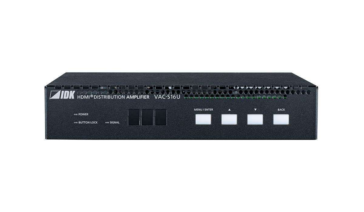 VAC-S16U 4K@60対応 HDMI分配器 | 株式会社アイ・ディ・ケイ - ProAV