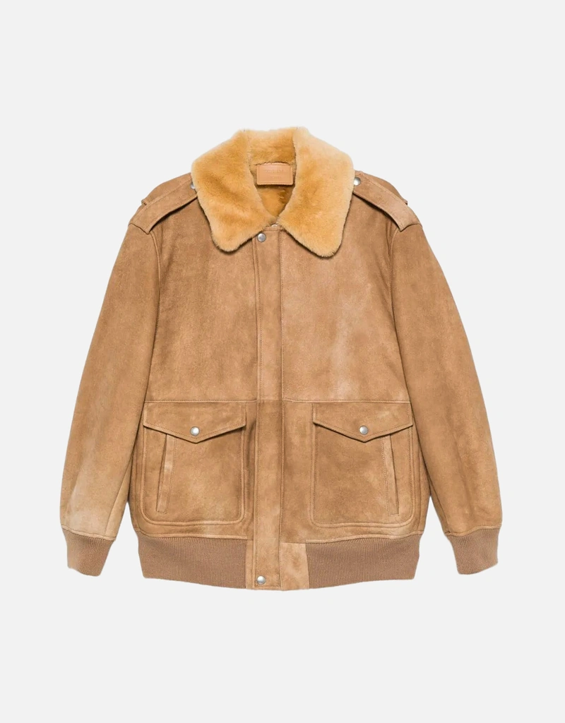 Prada シアリングボンバージャケット (すべての新品) IFCHIC.COM