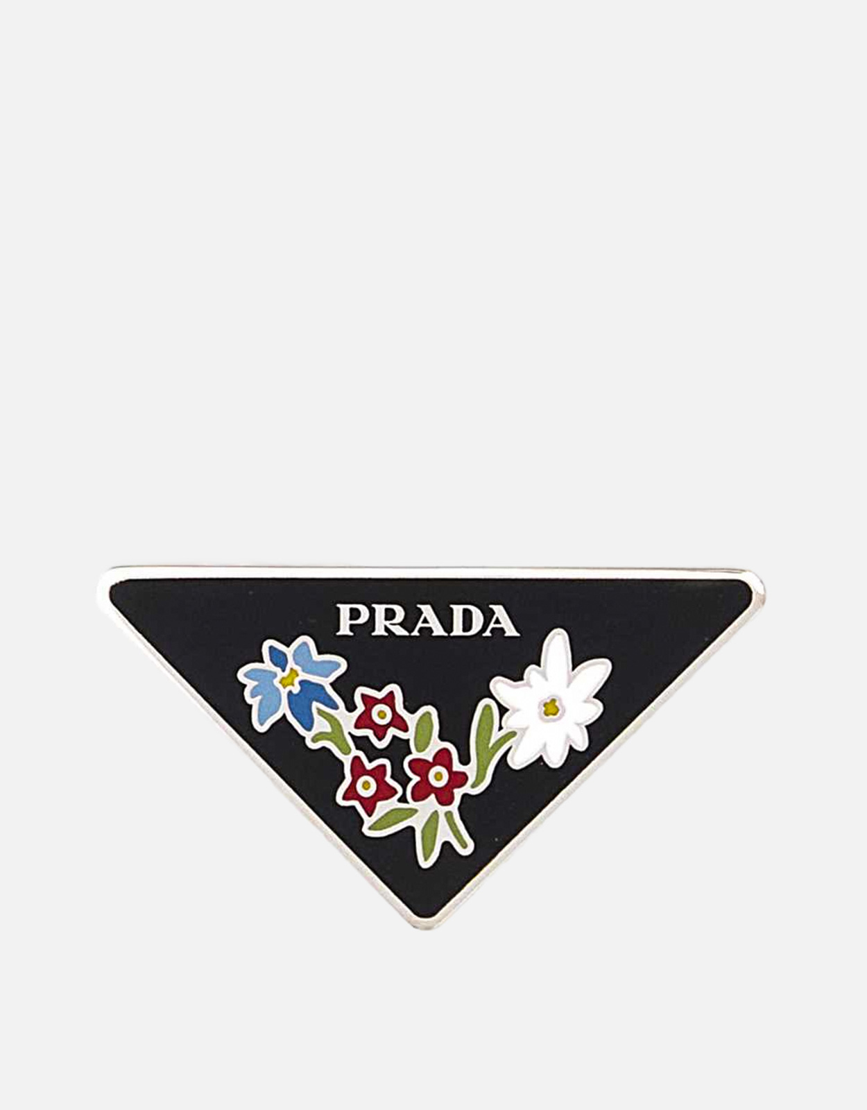 Prada Floral-Printed Brooch (All New In) IFCHIC.COM