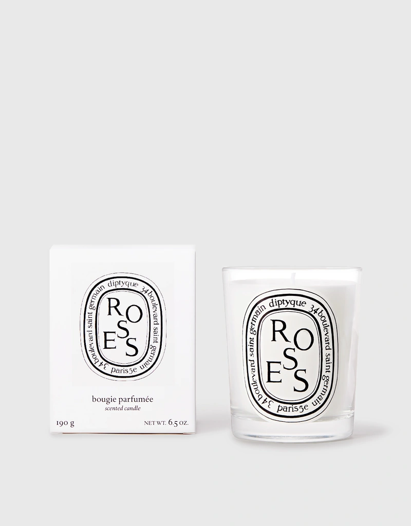 Diptyque Roses scented candle 190g (Candles) IFCHIC.COM