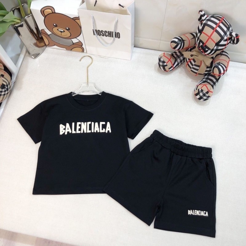 Balenciaga ブランド ベビー服 セットアップ バレンシアガ ショート