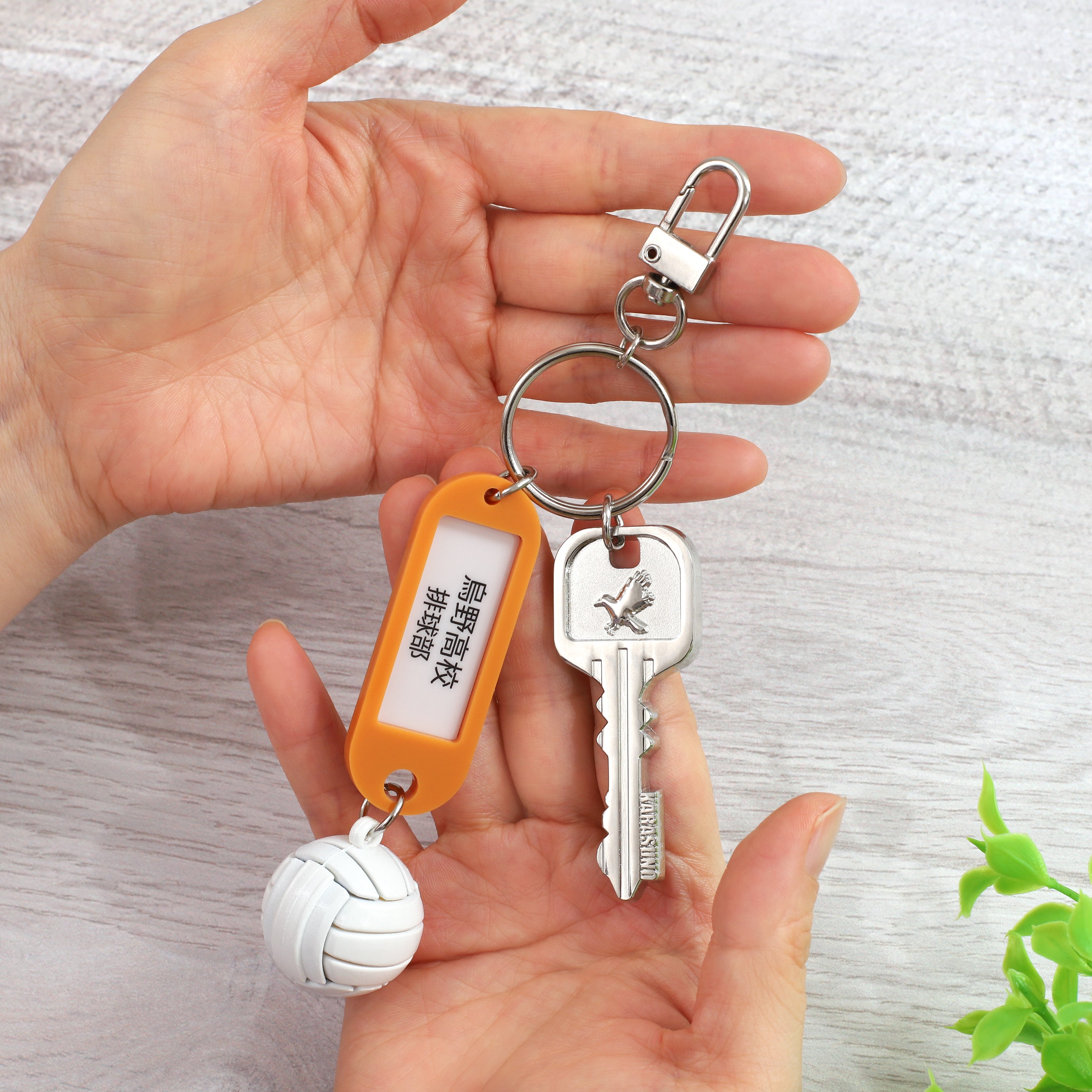 再販】ハイキュー!! トレーディング高校名付き鍵チャームキーホルダー