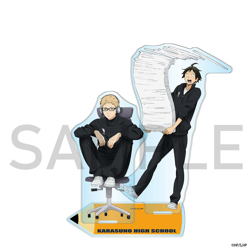 ハイキュー!! アクリルスタンド（制作現場風） 月島・山口 – IG Port