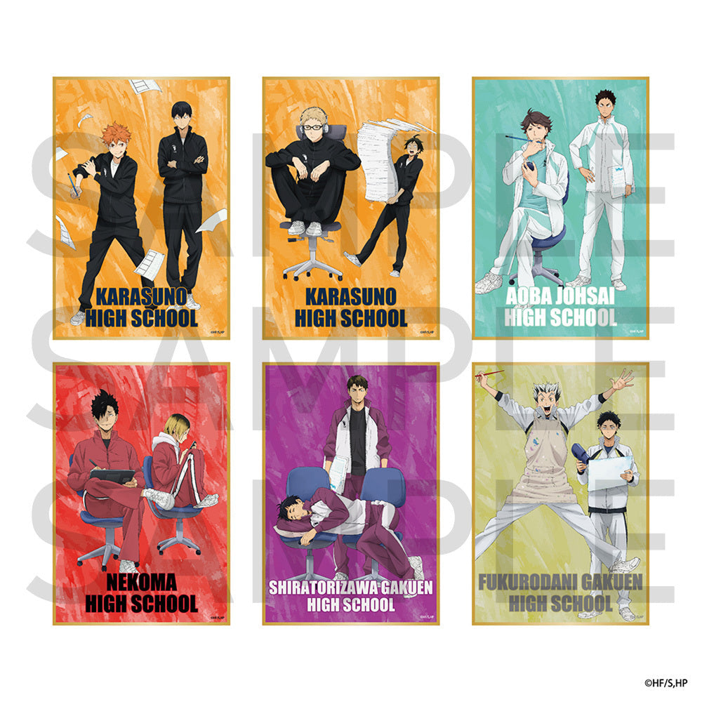 ハイキュー!! 色紙（制作現場風） 日向・影山 – IG Port ONLINE STORE