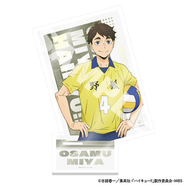 ハイキュー‼︎ 宮治 まとめ売り アクリルスタンド 缶バッジ mega