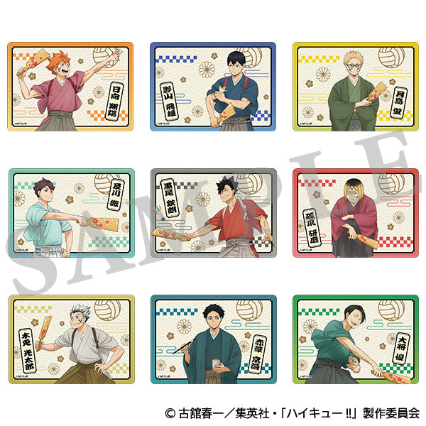 ハイキュー!! トレーディングクリアカード 新春の頂 【全9種/BOX