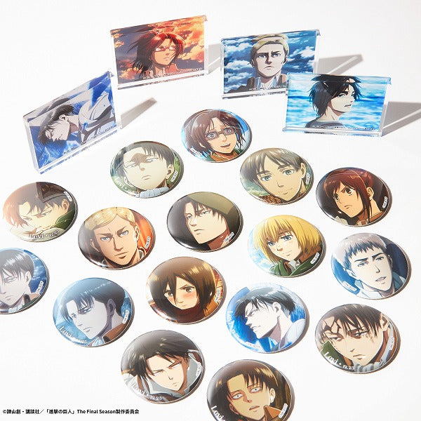 進撃の巨人 Re:lighting トレーディング缶バッジ全8種 BOX – IG Port