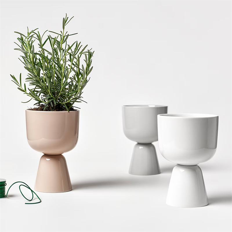 ナップラ プラントポット 190x125mm ホワイトiittala/Arabia|北欧食器