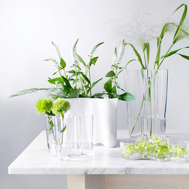 アルヴァ・アアルト コレクション ベース 120mm クリア｜ イッタラ