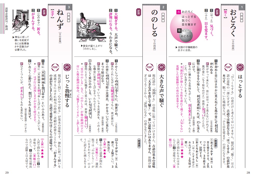 わかる・読める・解ける Key＆Point 古文単語330 四訂版 | Key