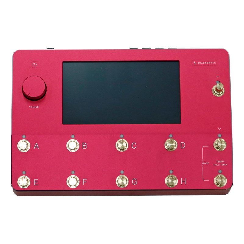 Neural DSP】鮮やかなレッドカラーの Quad Cortex リミテッドモデルが