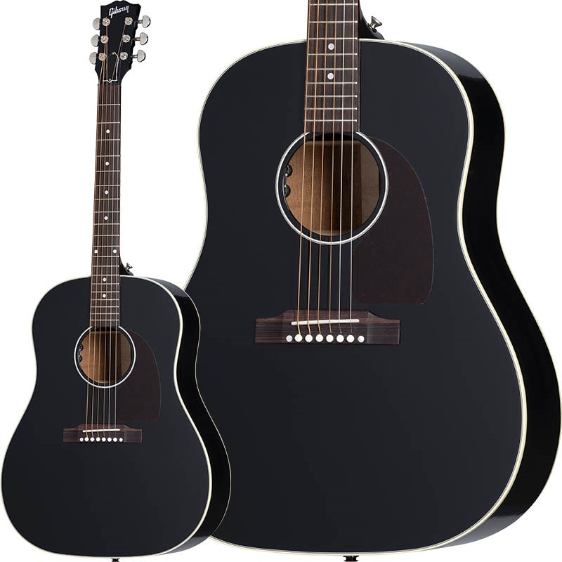 Gibson】定番モデル「J-45 Standard」のエボニー・グロス仕様が新登場