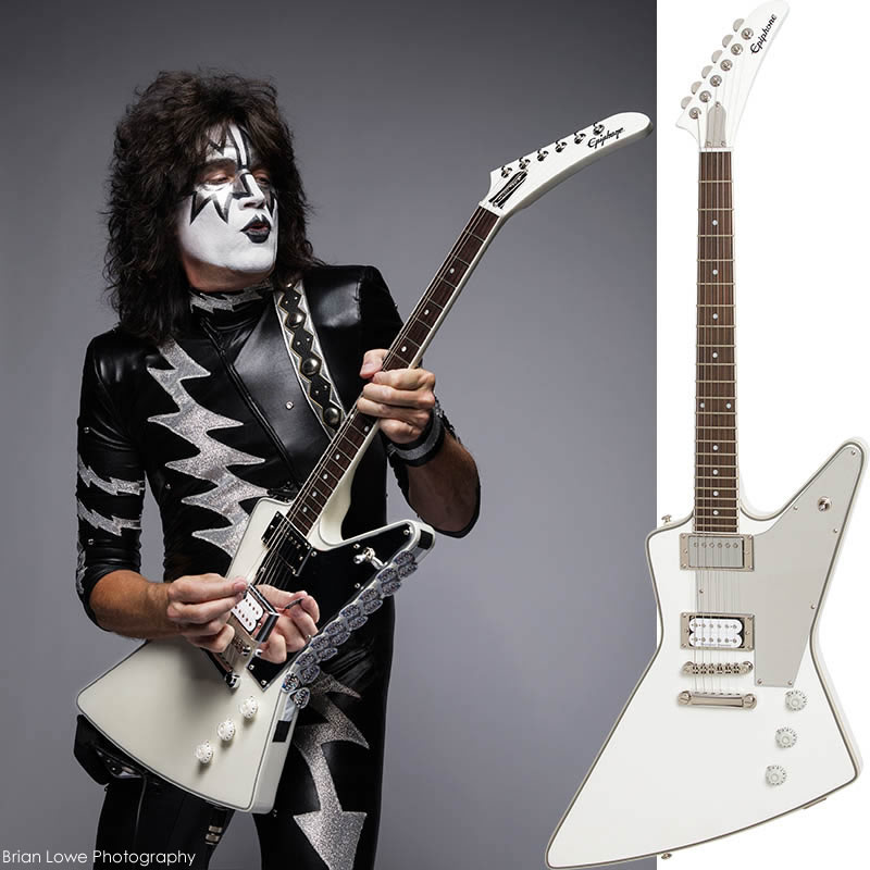 ギブソン直系エピフォンの限定生産モデル、トミー・セイヤー（KISS