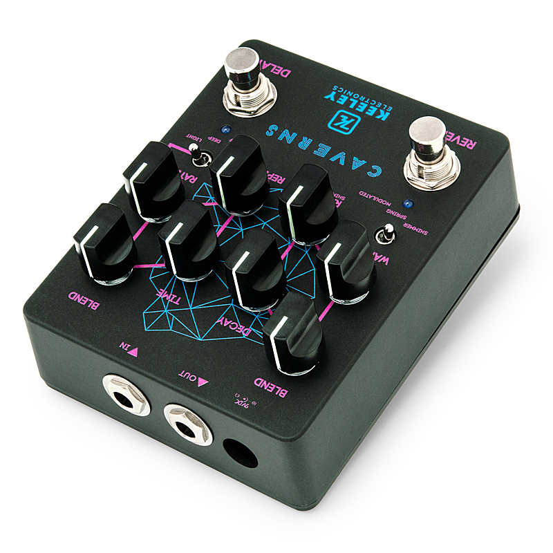 keeley】揺れるディレイと煌くリバーブで好評を得ているCaverns2に、夜