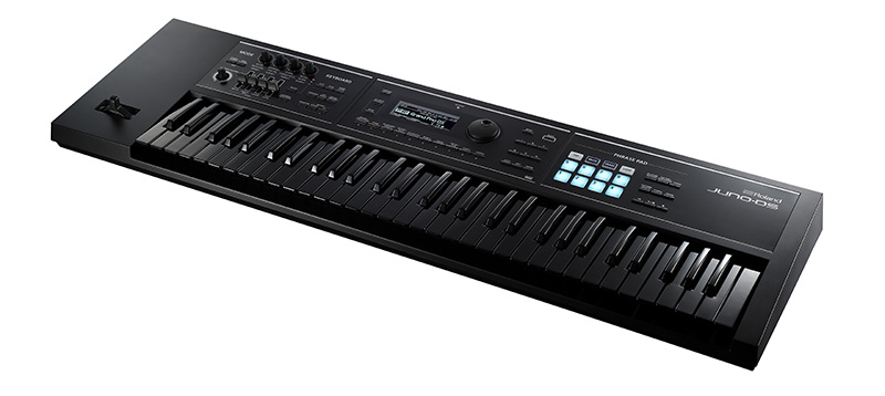 Roland】定番シンセサイザーのJUNO / FA にシックなブラック鍵盤モデル