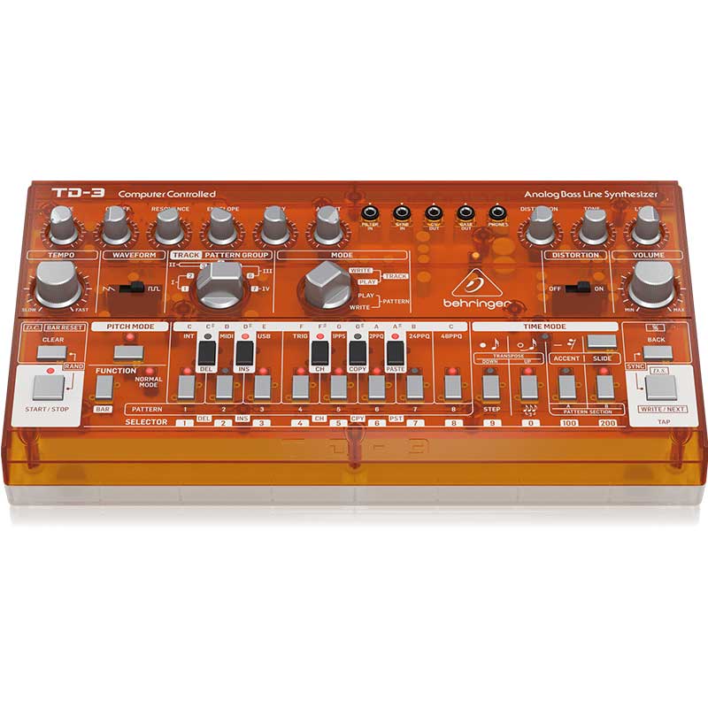 BEHRINGER】人気のアナログ・ベースラインシンセサイザー『TD-3』のNew