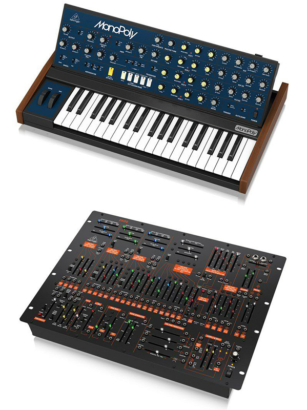BEHRINGER】伝説的なシンセサイザーを現代へ再現した2モデル登場