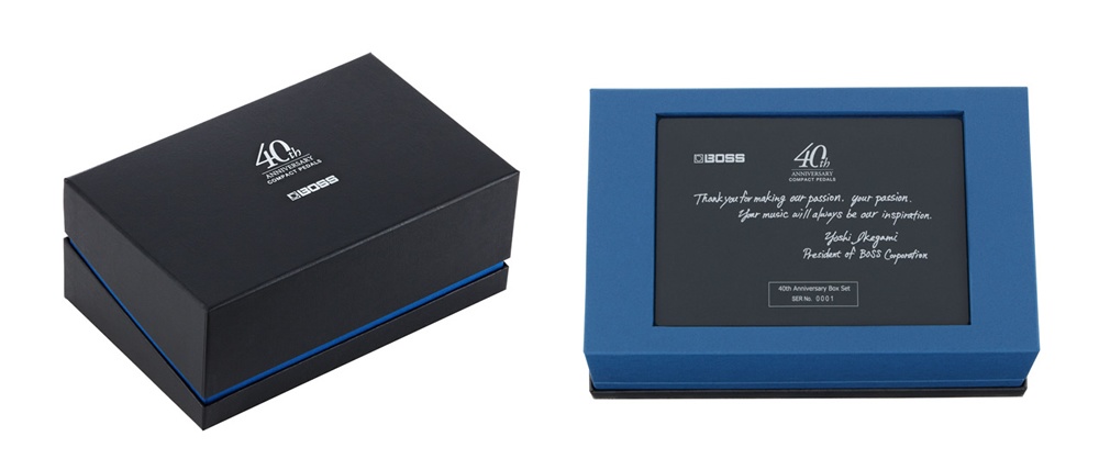 更新!!】【BOSS】コンパクト・エフェクター発売40周年記念！OD-1を