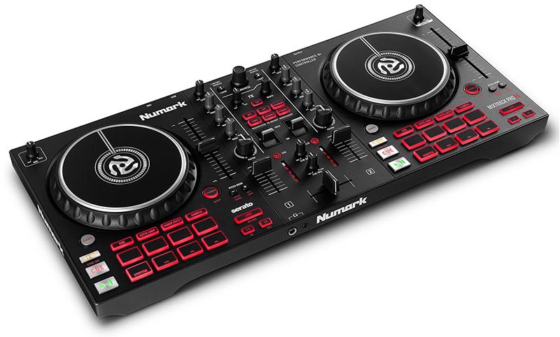 Numark】2デッキタイプのDJコントローラーMixtrack Pro FX、4デッキ