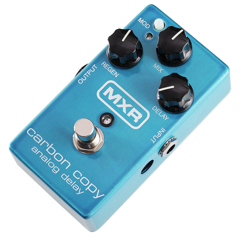 MXR】アナログ・ディレイの大定番モデル「MXR M169 Carbon Copy Analog