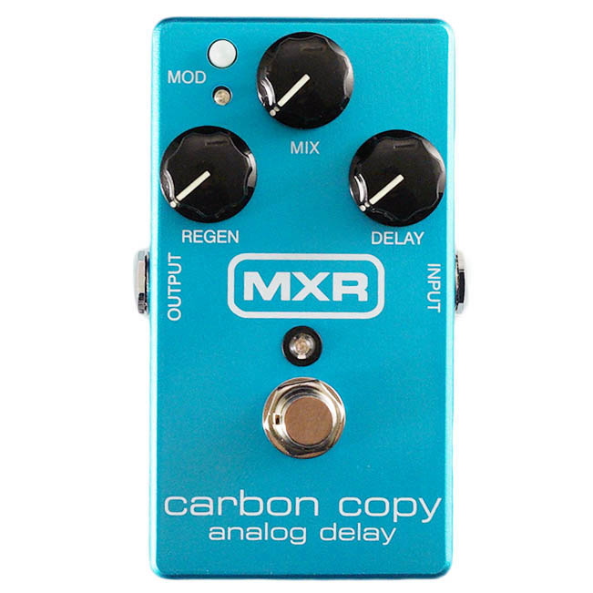 MXR】アナログ・ディレイの大定番モデル「MXR M169 Carbon Copy Analog