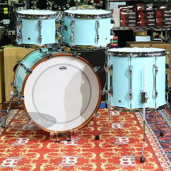 YAMAHA Recording Custom 4pc Drum Kit - Surf Green [RBB2016 SFG ＋