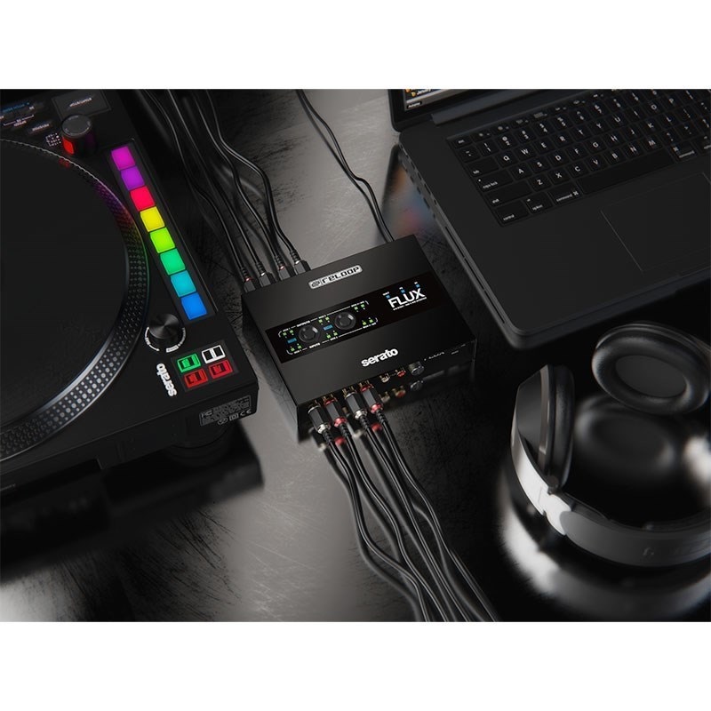 reloop FLUX 【無償版Serato DJ Pro対応オーディオインターフェース
