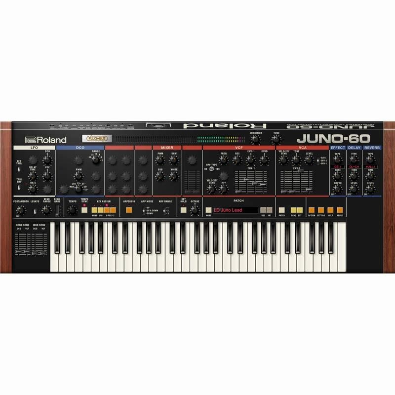 Roland JUNO-60 Software Synthesizer [Lifetime Key] (ローランド