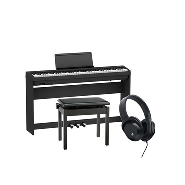 Roland FP-30X-BK + 専用スタンド + 純正ダンパーペダルセット + 高低