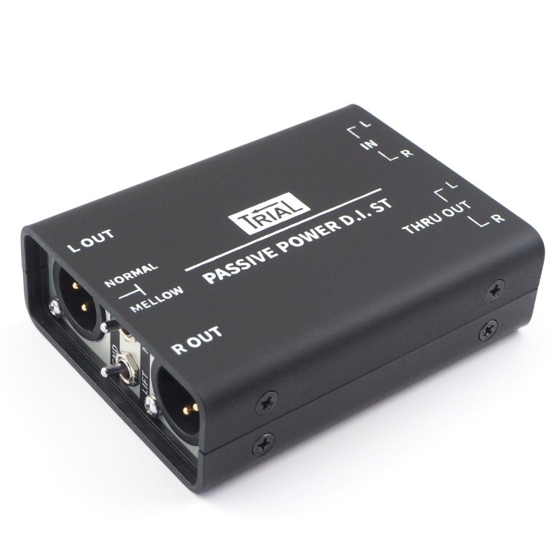 TRIAL PASSIVE POWER D.I. STEREO トライアル ｜イケベ楽器店