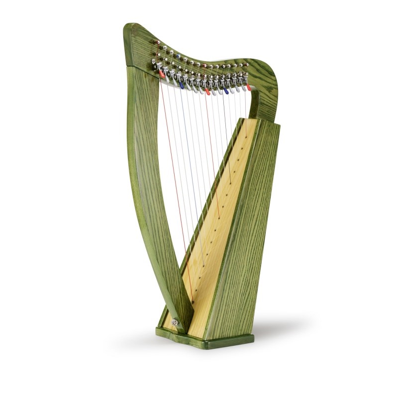 GINZA JUJIYA CHRISHARP 15ST NGN(カラー：ネオグリーン)(15弦レバー