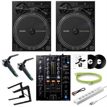 Pioneer DJ PLX-CRSS12 + DJM-250 ターンテーブルDJおすすめ10点セット