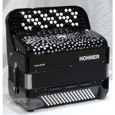 Hohner (アコーディオン専門店・出荷前検品発送)Nova III 96 BLK