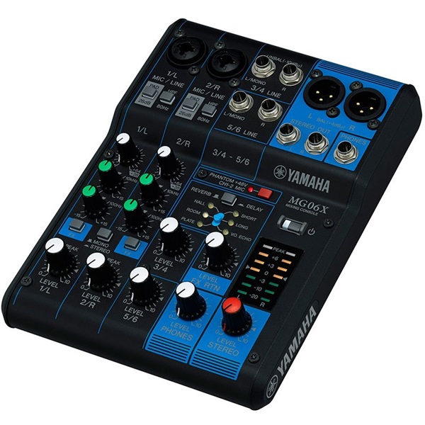YAMAHA MG06X 【6ch アナログミキサー】 ｜イケベ楽器店オンラインストア