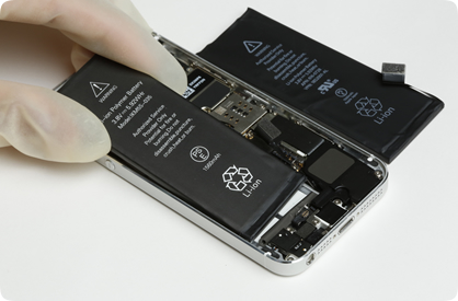 iPhone5sのバッテリー交換 | iPhone修理レスキュー
