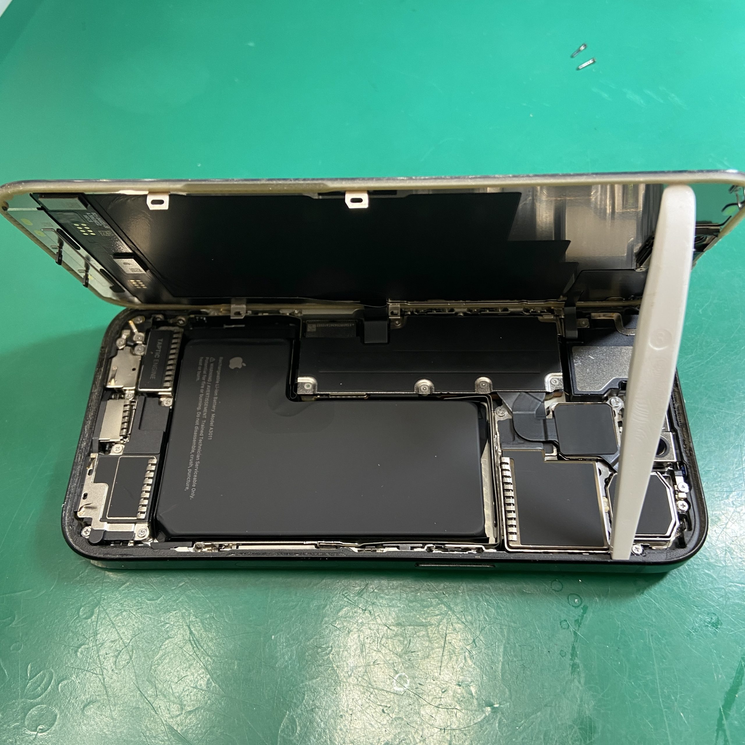 iPhone15Proの画面修理を承りました！ | iPhone修理アイサポ 修理事例