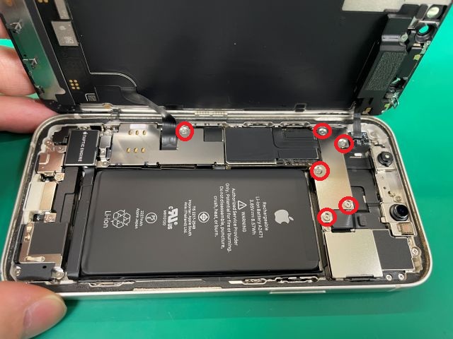 iPhone12mini バッテリー交換修理を承りました！