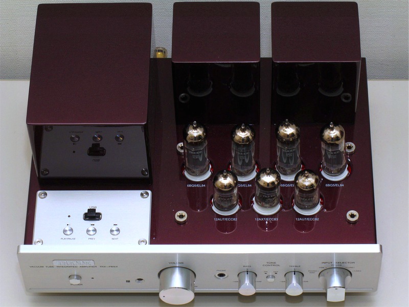 Triode TRX-PM84 TRX-HD82 評価 レビュー 試聴 真空管アンプ 音質