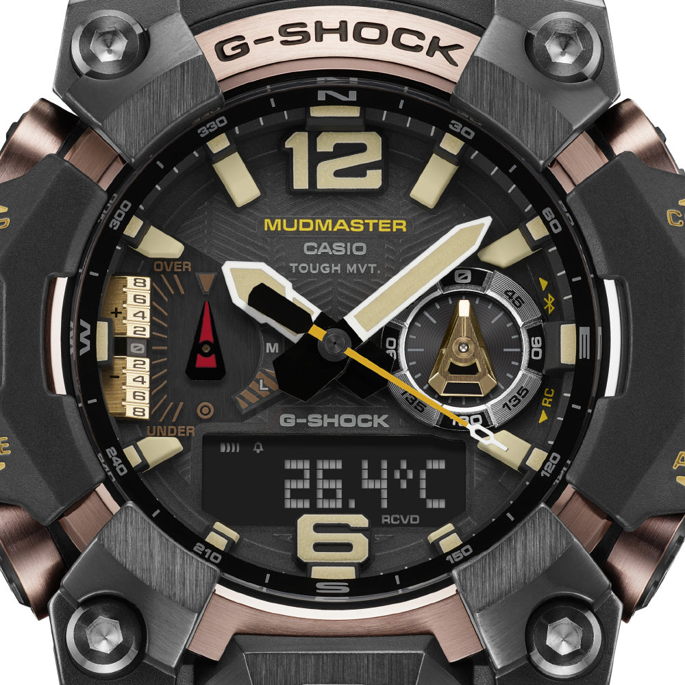 Casio Men's G-SHOCK MASTER OF G MUDMASTER Bluetooth Solar Radio