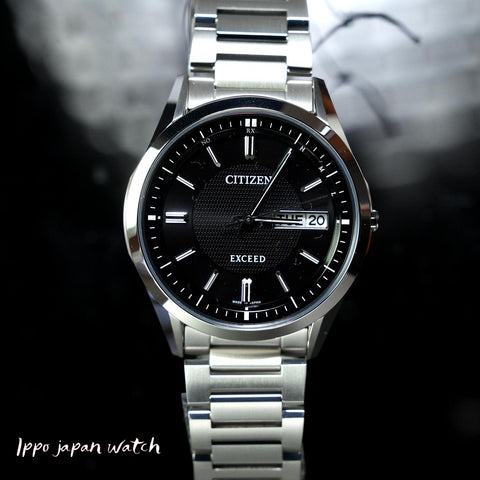 Citizen EXCEED AT6030-51E Eco-Drive Radio-Controlled Watch Day
