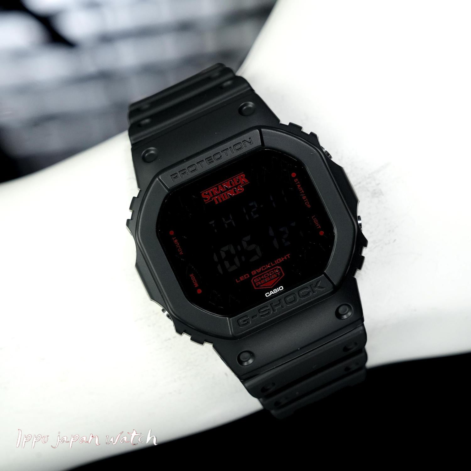 Casio G-SHOCK DW-5600STT-1JR Stranger Things Collaboration digital