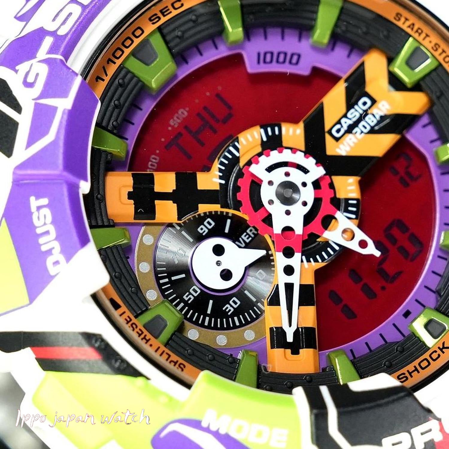 Casio G-shock GA-110EVA30-7AJR Evangelion collaboration model