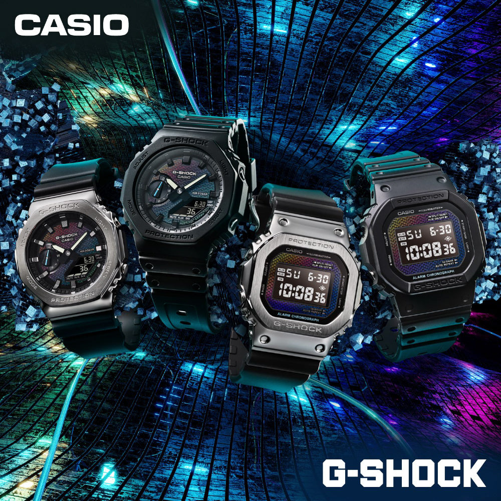 Casio Men's G-SHOCK Brick Pattern Design GM-5600RW-1JF – IPPO