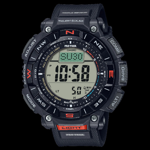 Casio Men's ProTrek Climber Line Solar Model with Biomass Plastic