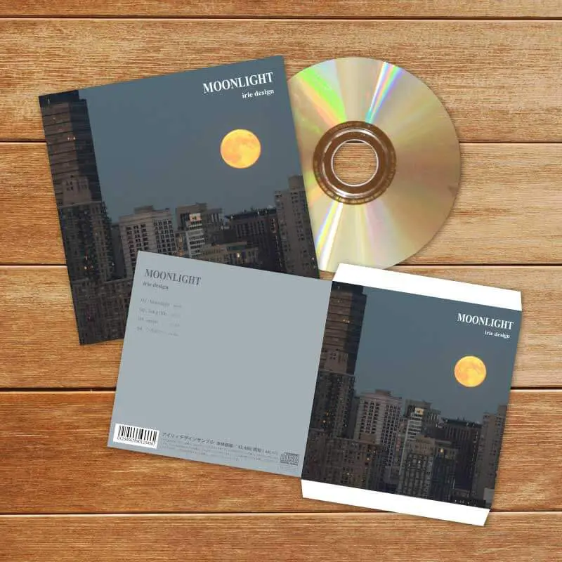 CD紙ジャケット印刷｜【アイリィデザイン】