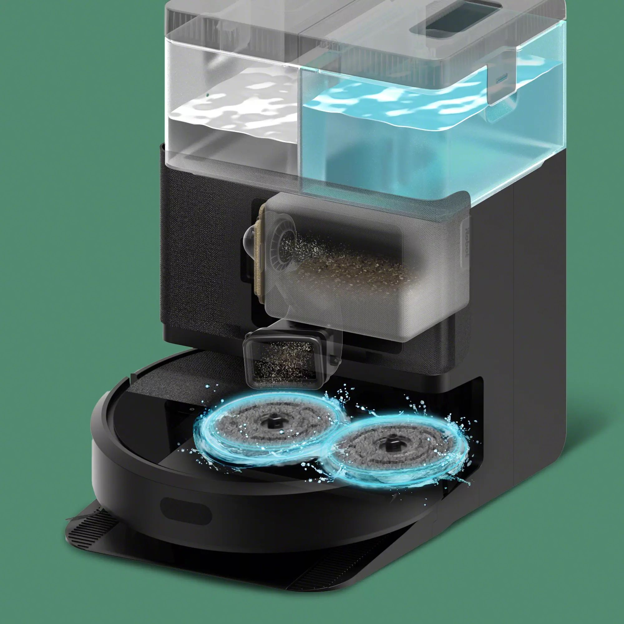 LIDAR Tech | Roomba® Plus 405 Combo Robot + AutoWash™ Dock