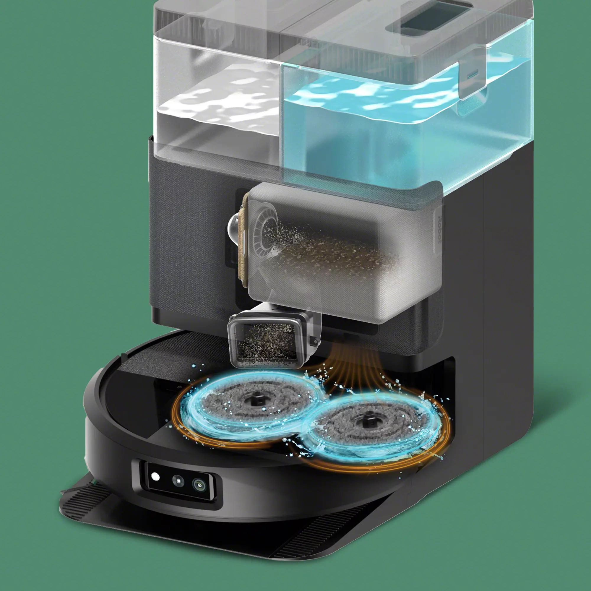LIDAR Map | Roomba® Plus 505 Combo Robot + AutoWash™ Dock