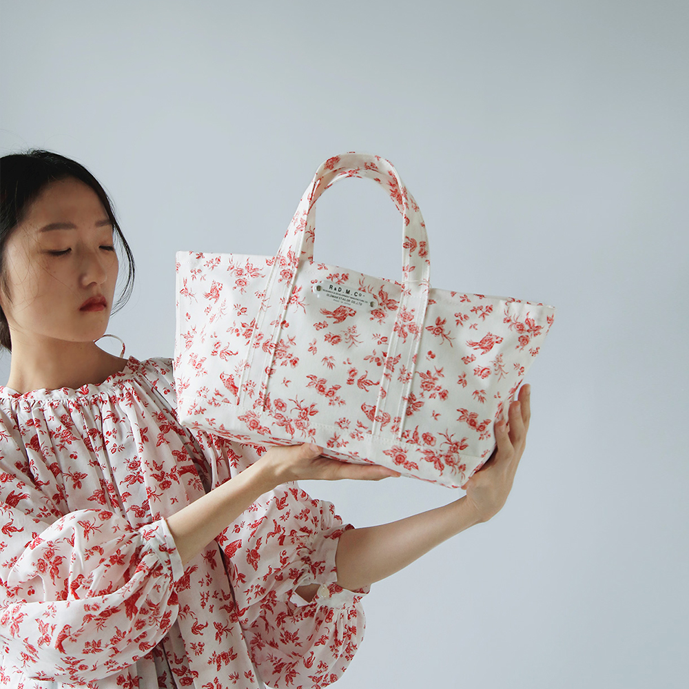 R & D.M.Co- オールドマンズテーラー コットン ガーデン トートバッグ